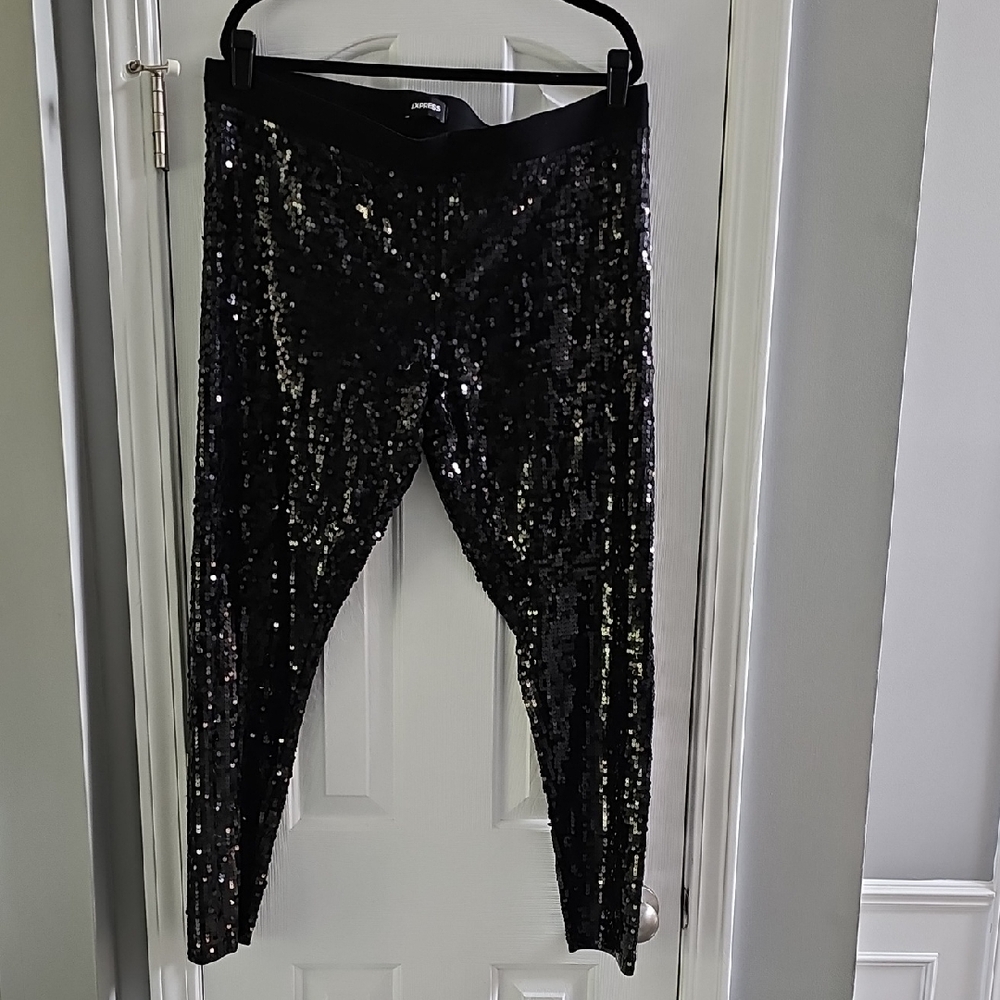 Express Black Leggings